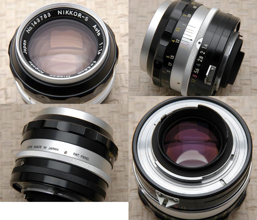 Nikon Nikkor-S Auto 58mm f1.4